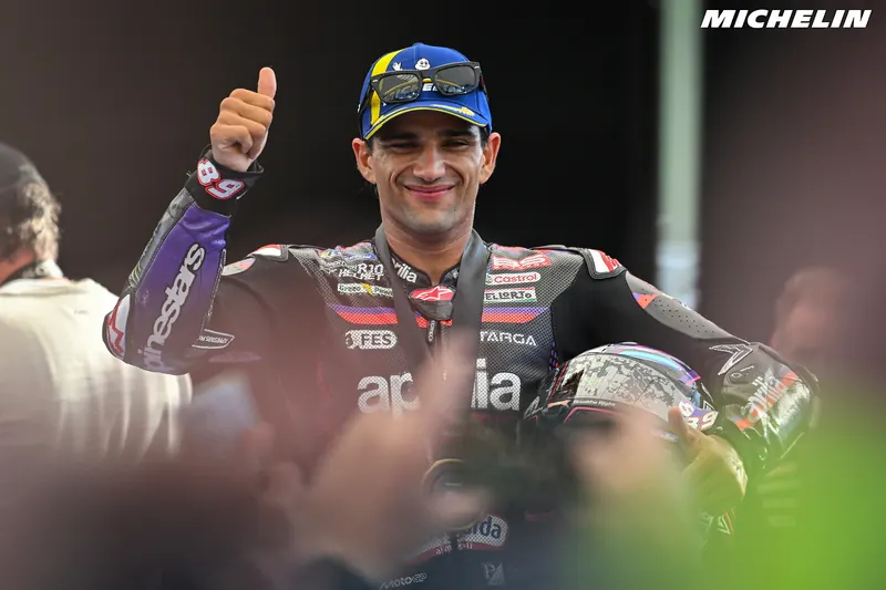 Jorge Martín lève le pouce au Red Bull Ring
